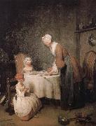 Jean Baptiste Simeon Chardin Fasting prayer oil painting reproduction